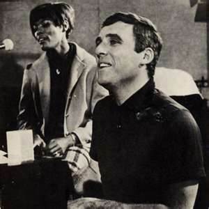 Dionne Warwick And Burt Bacharach In The Recording Studio