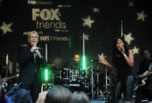 Fox & Friends Live with Melanie Fiona