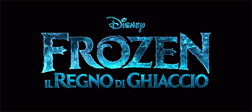  Frozen - Uma Aventura Congelante Italian Logo