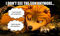 I can't see the sun anymore... - alpha-and-omega fan art