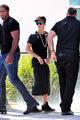 Justin getting ready to board a private jet in Burbank (June 19) - beliebers photo