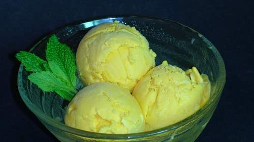  mango-, mango Ice-Cream