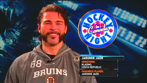 My favourite player is Jagr !