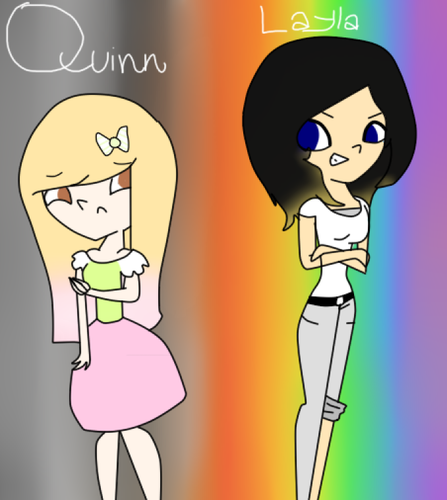  Personatily and clothes swap: Quinn and Layla