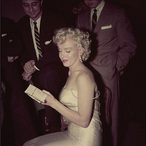  Rare picha of Marilyn
