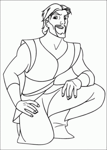  Sinbad The Legend of the Seven Seas Coloring Page