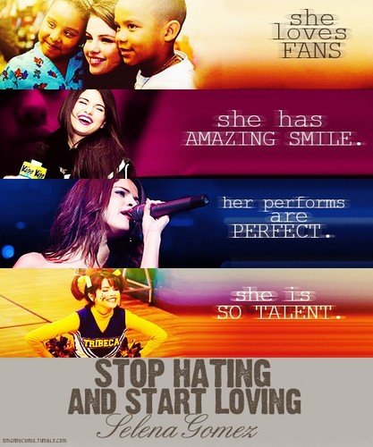  Stop hating on Selena!