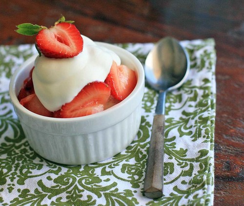  strawberry Cheesecake aiskrimu
