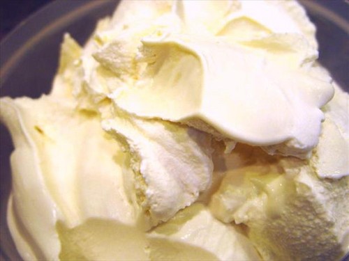  White Vanilla 아이스크림