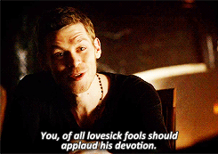  klaus mikaelson + favourite frases 2/?