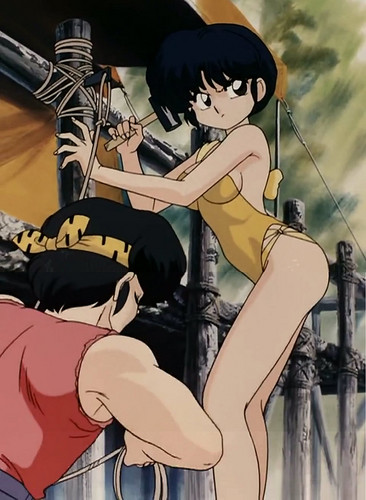  ranma 1/2 - Akane's bathing suit from 2cd movie