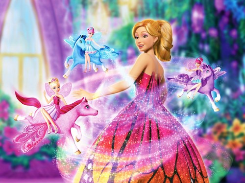  বার্বি Mariposa and Fairy Princess new pic.Barbie Mariposa and Fairy Princess new pic.