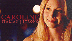 Caroline: Strong. Dynamic.