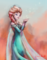 Elsa - disney-princess fan art