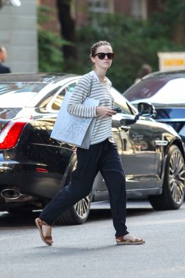 Emma Watson Gets Some Shopping Done In New York On June, 12
