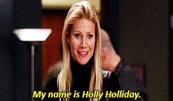  Gwyneth as hulst, holly Holliday on Glee