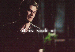  It is such a hollow little life that wewe lead, Niklaus.