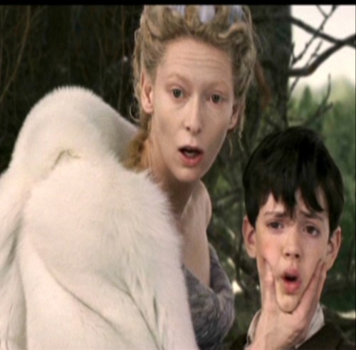 Jadis reminds Edmund which side he is on.