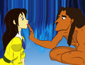 Jane and Tarzan - jane-porter fan art
