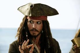  Johnny Depp as Captain Jack Sparrow