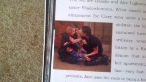 Low Quality images from the Shadowhunters Guide (on sale July 9th 2013)