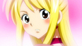 Lucy blushes >////< - fairy-tail photo