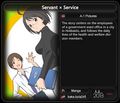 Servant x Service Chart - anime photo
