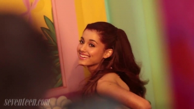  Seventeen Magazine talks with Ariana Grande
