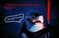 Skipper's gone too far with Star Wars - penguins-of-madagascar fan art
