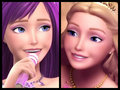 The two faces alike - barbie-movies fan art
