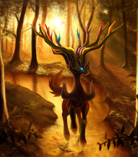  Xerneas in a Forest