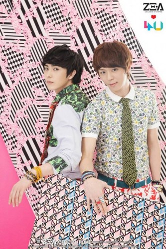 ZE:A4U jacket photos from Japanese debut album 'Oops!!'