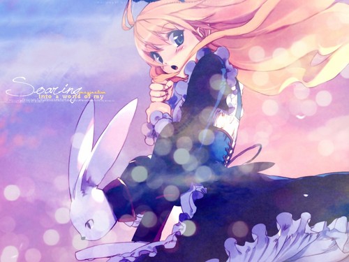  Alice in Wonderland achtergrond
