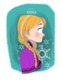 Anna - frozen fan art