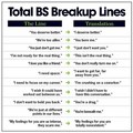 Breakup Lines  - love photo