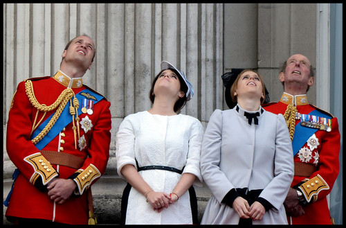 British Royals at the Trooping the Colour