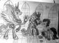 Changeling Attack - my-little-pony-friendship-is-magic fan art