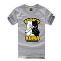 Danganronpa KUMA Panda logo short sleeve t shirt - anime photo