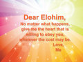 Dear Elohim - flowers fan art