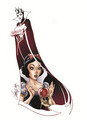 Disney Princesses and villians - disney-princess fan art