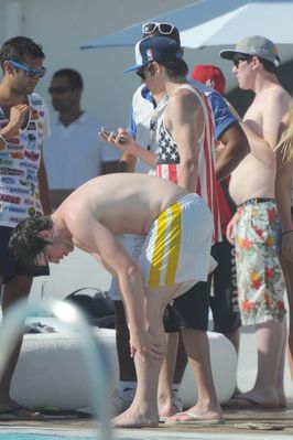  July 7th - Niall Horan At Ocean ساحل سمندر, بیچ Club In Marbella, Spain