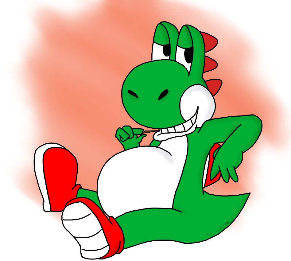 Fan Art of You Make Mario Look Like He's on a Diet! for fans of Yos...
