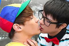 cute boys kissing <3
