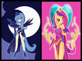 princess luna and cadance - my-little-pony-friendship-is-magic fan art