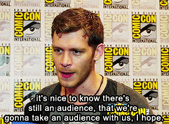  "Klaus has got his own show, what does that feel like?"