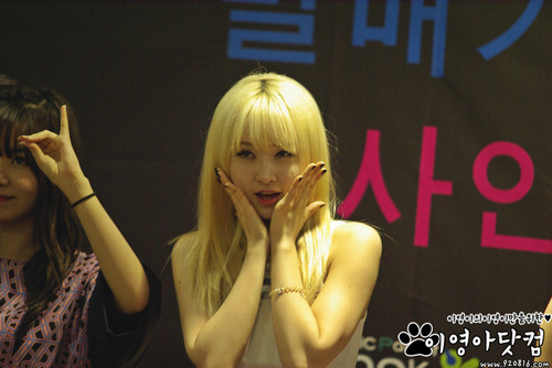  130713 AFTERSCHOOL（アフタースクール） First 愛 ファン Sign Event - Eyoung