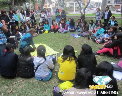  130718 Peru fans Met up for Taemin's Birthday
