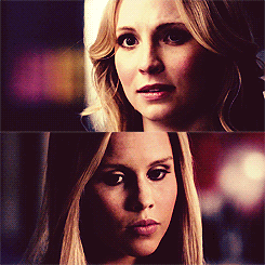  A friendship that te want to happen; Rebekah and Caroline.