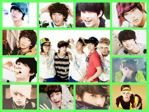 Collage B1A4 - Gongchan