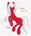 Crimson Fortune and Spectrum - my-little-pony-friendship-is-magic fan art